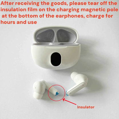 895B TWS Noise Canceling Earbuds Waterproof with LED Display Charging Case