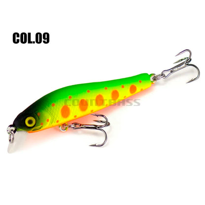 Countbass Sinking Minnow Wobblers Lures for Trout 55mm 3.8g