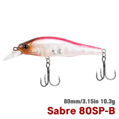 Tsurinoya Sabre 80SP Suspending Jerkbait 80mm Bass Pike Lure