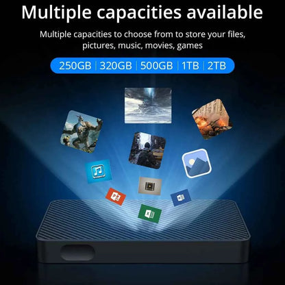 1TB 2.5 Inch External Portable Hard Drive USB 3.0 For PC Laptop PS5 Xbox TV
