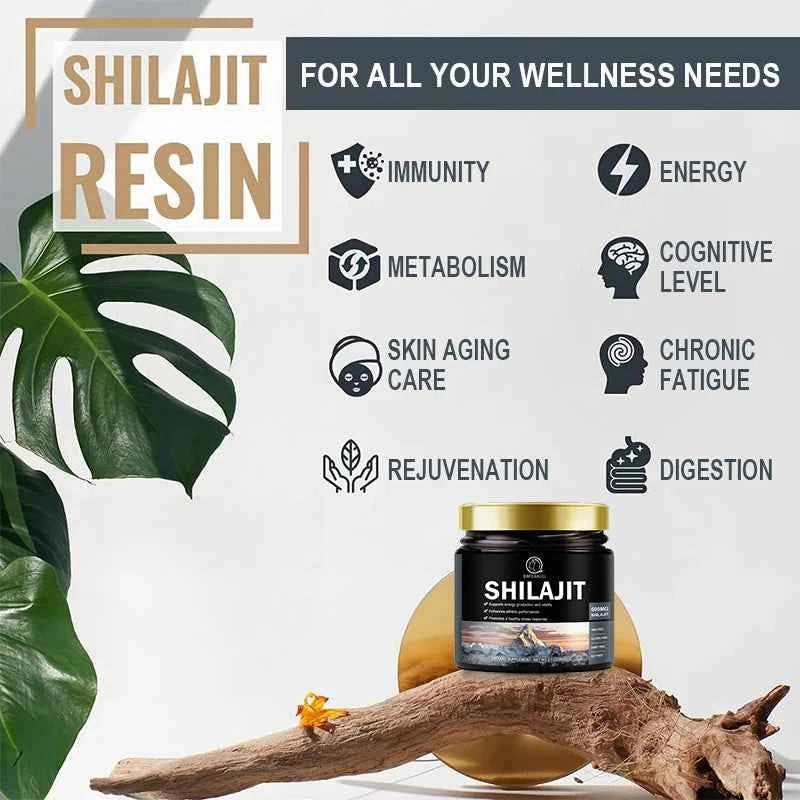 Beworths 60g 100 Percent Pure Himalayan Shilajit Resin Health Supplement Non GMO