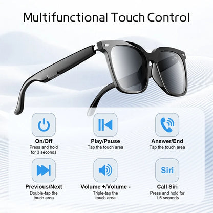 Lenovo Smart Glasses Wireless Bluetooth 5.4 Multifunctional Voice Assistant Music Player Sports Glasses Gift For Friends 2026