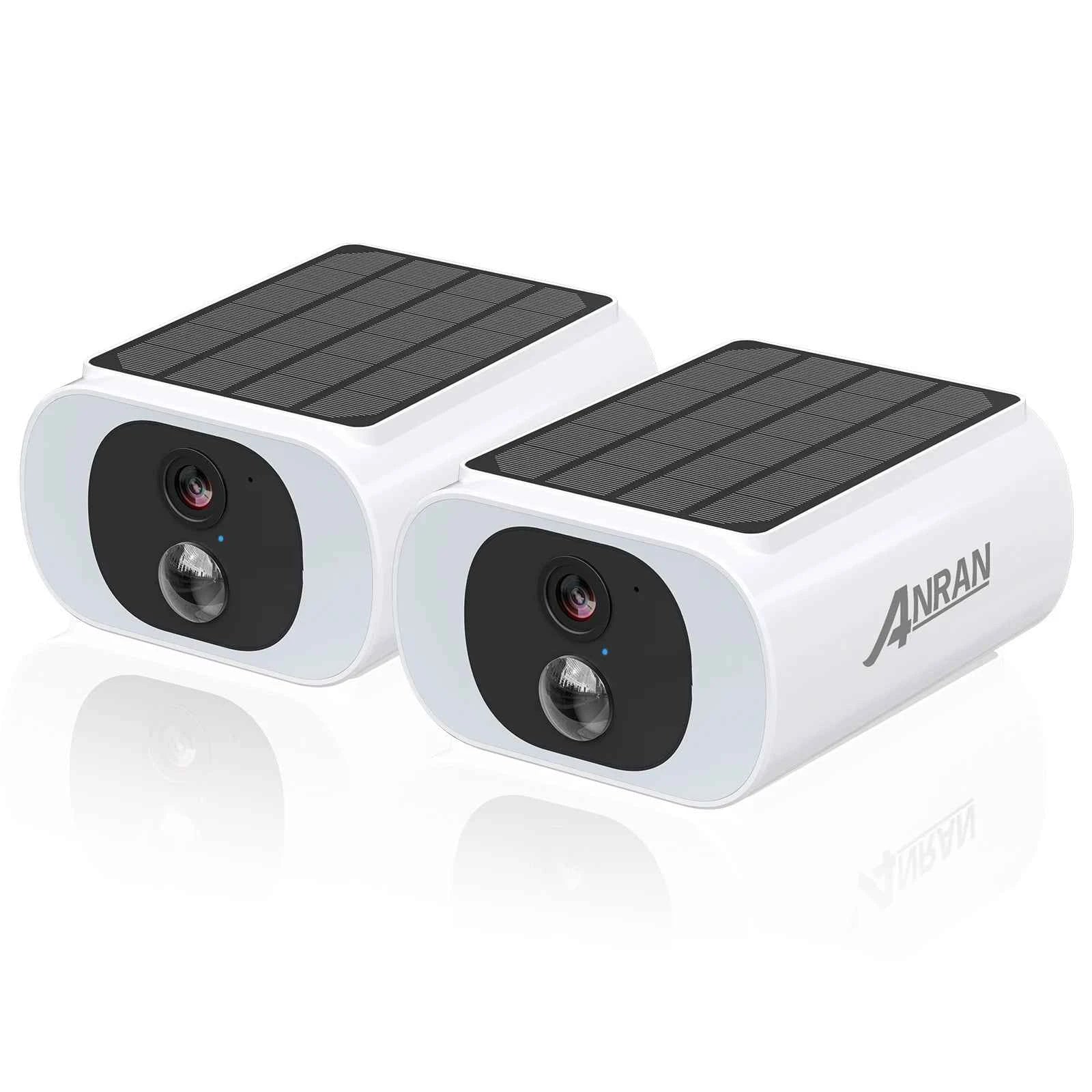 ANRAN 2 3 4 Pack Outdoor WiFi Solar Battery Camera Floodlight Night Vision Alarm