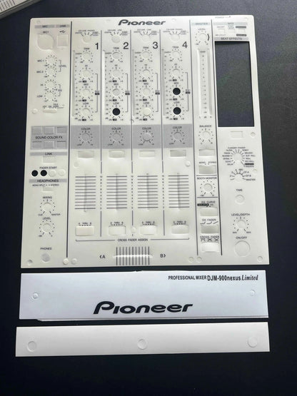 Pioneer Panel DJ Sticker CDJ-2000 CDJ2000NEXUS Disc Player DJM900NEXUS DJM900SRT Self Adhesive Protective Film.Not iron panel