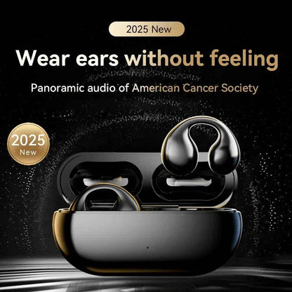 Wireless Bluetooth Earclip Earphone Outdoor Sport Earbud With Charging Bin HIFI Sound Earbud For Xiaomi Running Painless Headset