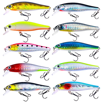 Jerkbait Crankbait Minnow Lure 8.8cm 9g Hard Bait Carp Fishing Tackle