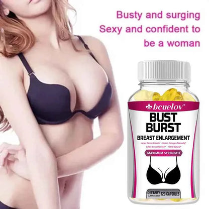 Natural Pueraria 1000 Mg Supplement for Breast Firmness and Elasticity