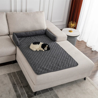 Luxury Pet Cat and Dog Sofa Bed Living Room Calming Folding Mattress Waterproof Cat and Dog Pet Mat All Season Universal Sofa