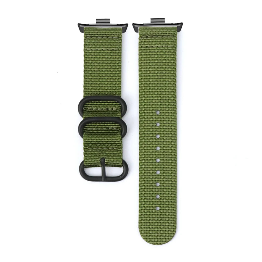 Watchband Woven band For Xiaomi Mi Band 8 Pro Smart watch Nylon loop Strap Correa For Redmi watch 4 Bracelet Accessoeies