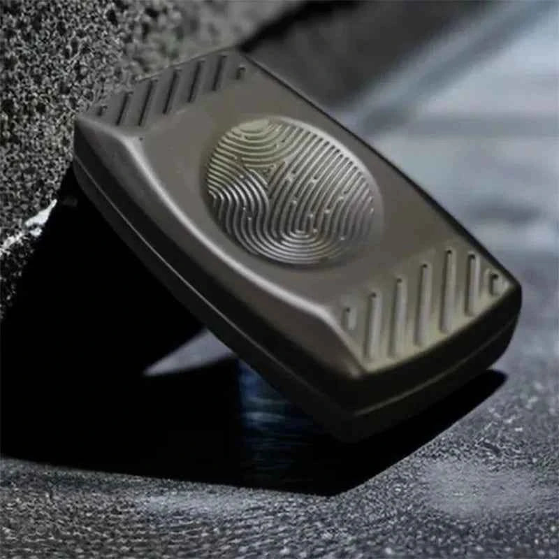 Fingerprint Magnetic Haptic Slider EDC Fidget Toy Metal ADHD Anxiety Relief