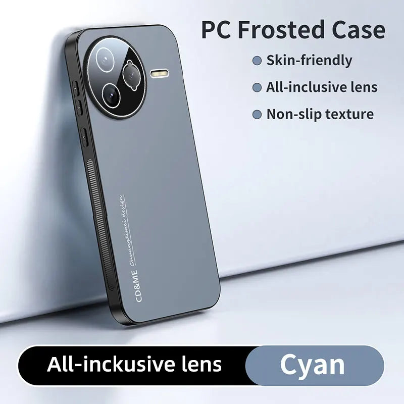 Luxury Shockproof AG Matte Case For XIAOMI POCO F7 Ultra F7 Pro Magnetic PC Frosted 360 Degree Bracket Stand Protective Cover