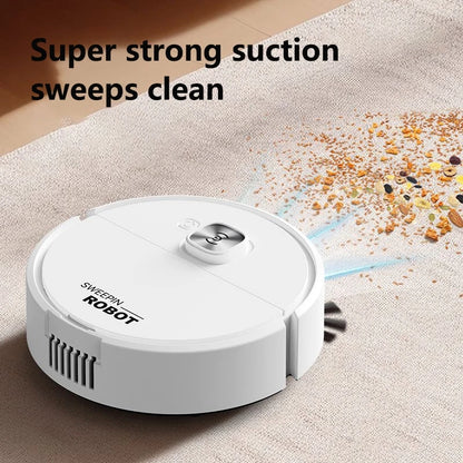 Mini Vacuum Cleaner 3-in-1 Robot Vacuum Cleaner Intelligent Sweeping Robot Household Dust Sweeping Mopping for Home Floor Carpet