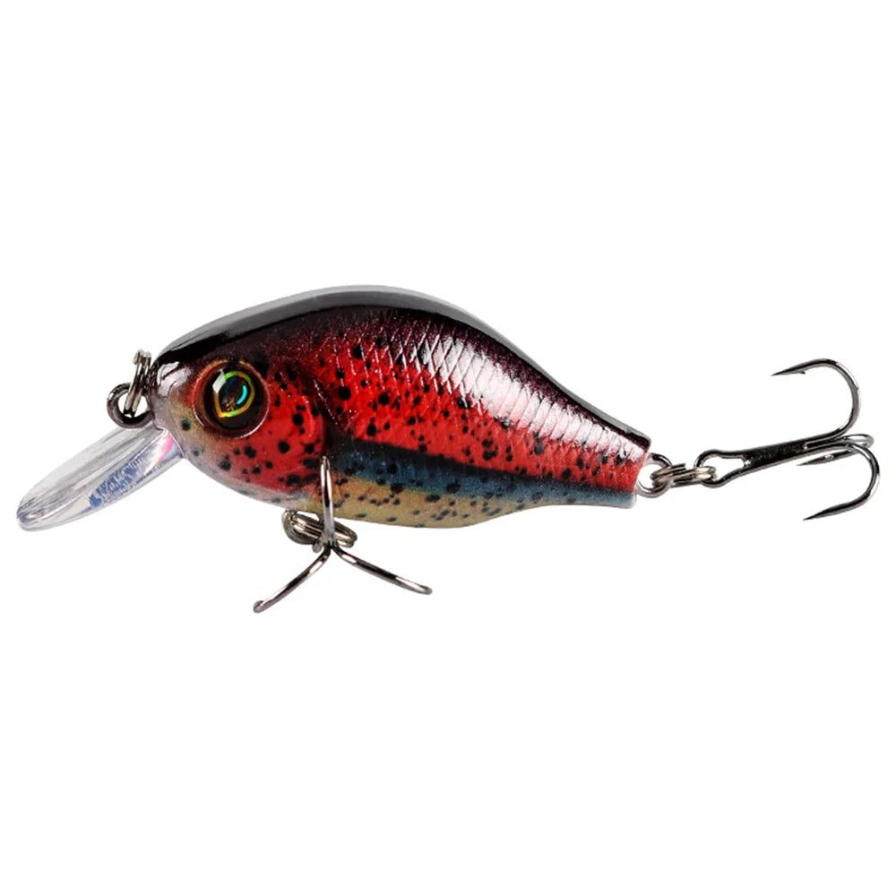 Crankbait Fishing Lure Wobbler 5.2cm 8.5g Floating Plastic Japan Hard Bait Bass Carp