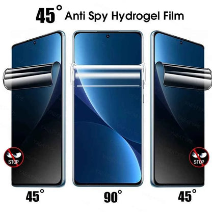 3Pcs Anti Spy Screen Protector For Realme P1 P2 P3x P4 Pro Speed 5G P3 Ultra P3Lite 5G Privacy Hydrogel