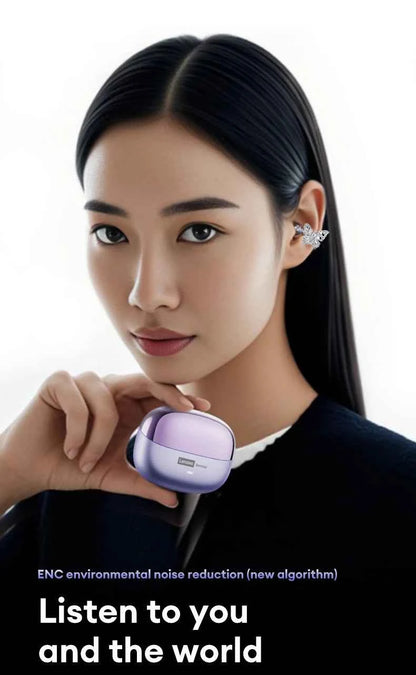 Lenovo LE302 OWS Ear Clip Wireless Earphones Low Latency Bluetooth Headphones