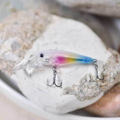 Floating Minnow Lure 40mm 3g Carp Perch Crankbait Wobblers Fishing Tackle