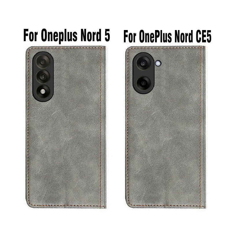 Flip Leather Case For OnePlus Nord 5 Cover OnePlus Nord 5 5G Case Phone OnePlus Case Nord 5 Nord CE 5 Nord5 CE5 Book Holster bag