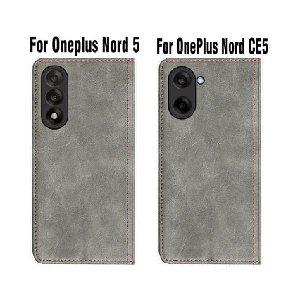Flip Leather Case For OnePlus Nord 5 Cover OnePlus Nord 5 5G Case Phone OnePlus Case Nord 5 Nord CE 5 Nord5 CE5 Book Holster bag