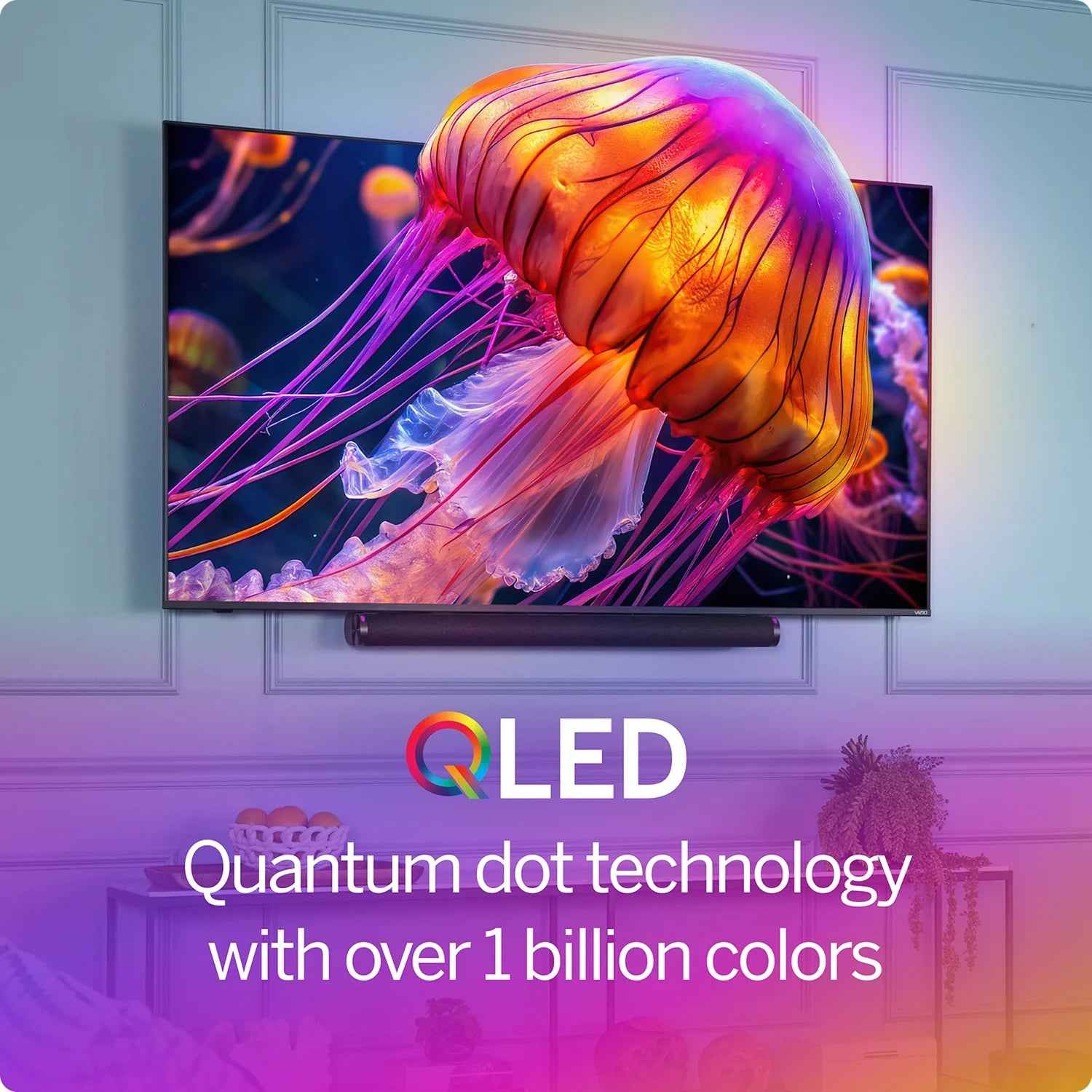 55 Inch Quantum 4K QLED HDR Smart TV WiFi 6 VIZIO OS