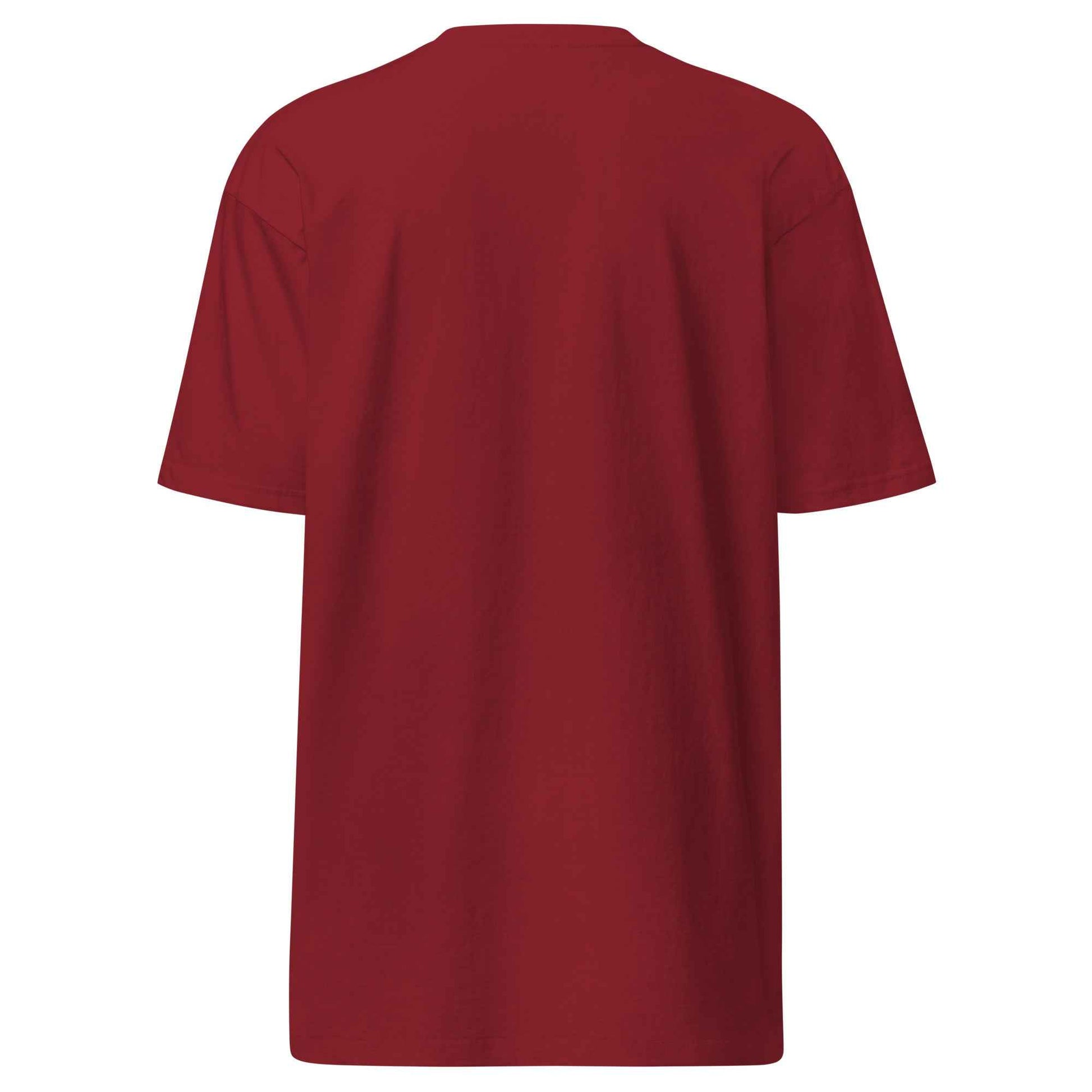 Dollar Sign Men's Premium Heavyweight Tee Charcoal Heather Cotton