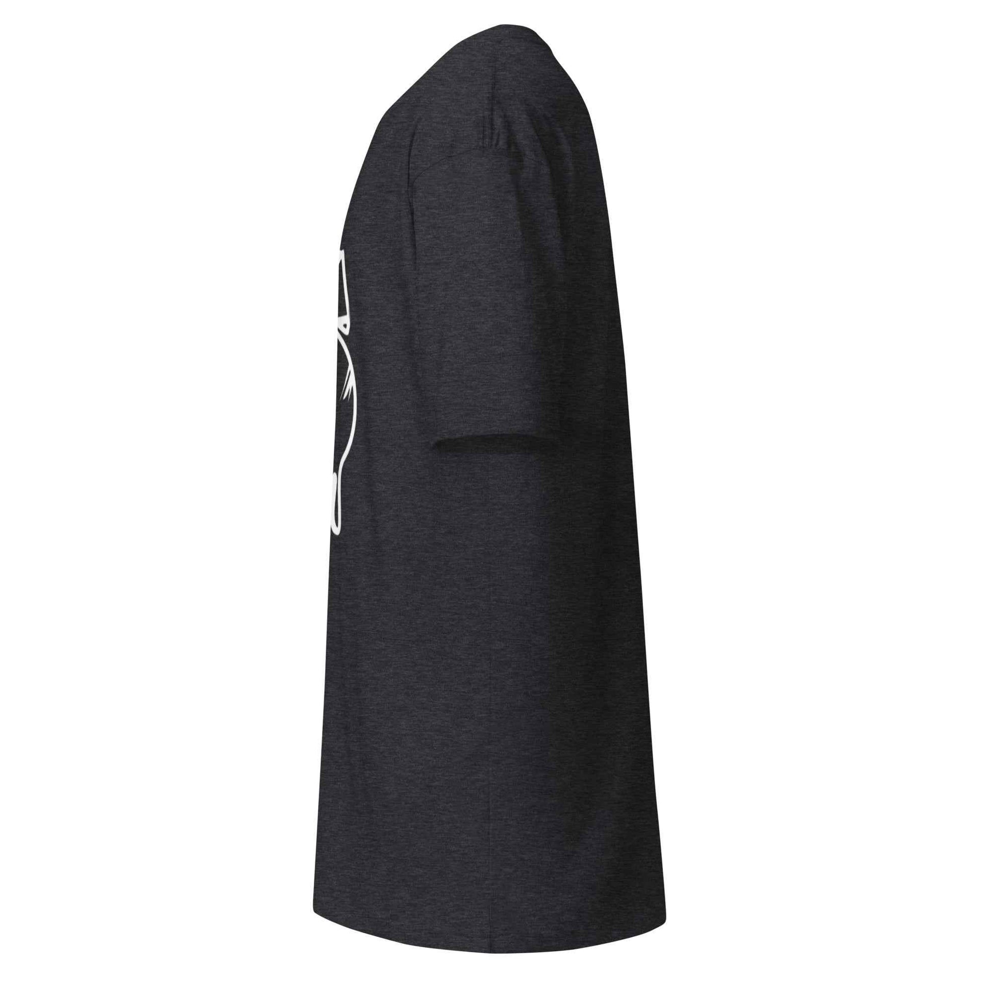 Dollar Sign Men's Premium Heavyweight Tee Charcoal Heather Cotton