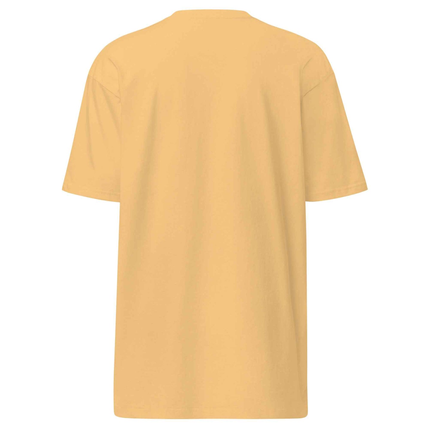 Dollar Sign Men's Premium Heavyweight Tee Charcoal Heather Cotton