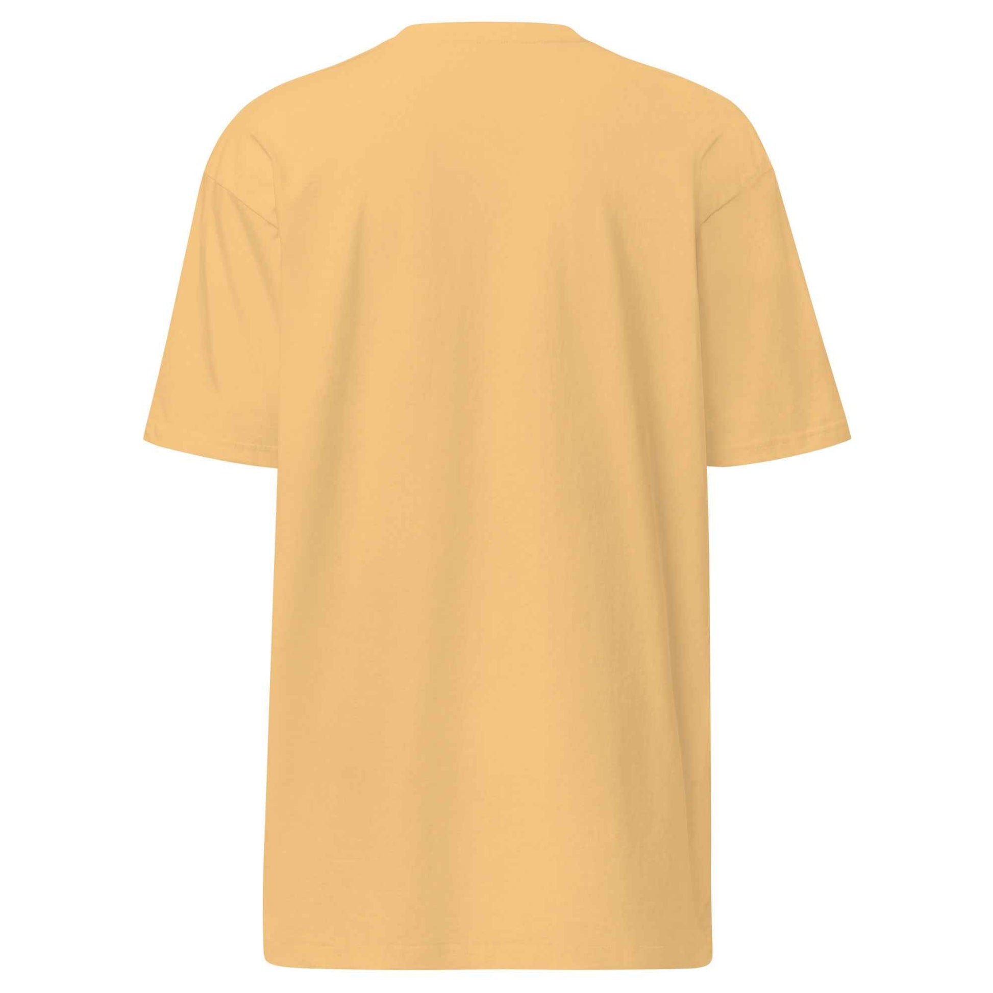 Dollar Sign Men's Premium Heavyweight Tee Charcoal Heather Cotton