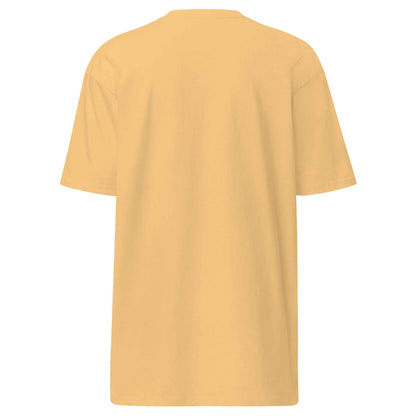 Dollar Sign Men's Premium Heavyweight Tee Charcoal Heather Cotton