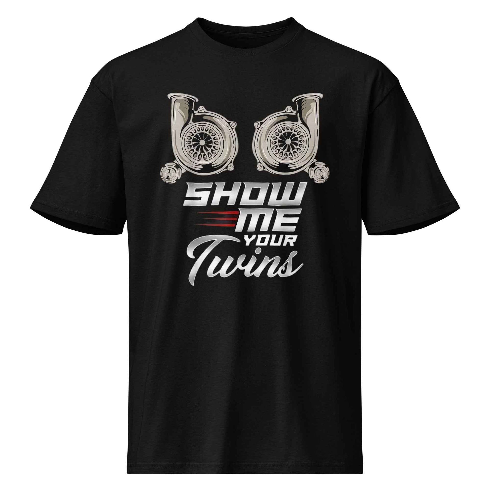 Show Me Your Twins Men's Premium Short Sleeve Tee Classic Fit