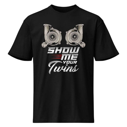 Show Me Your Twins Men's Premium Short Sleeve Tee Classic Fit
