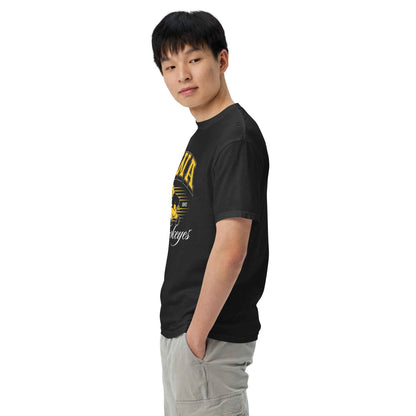 Iowa Hawkeye Vintage Heavyweight Unisex Cotton T Shirt