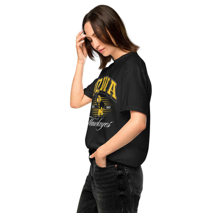 Iowa Hawkeye Vintage Heavyweight Unisex Cotton T Shirt